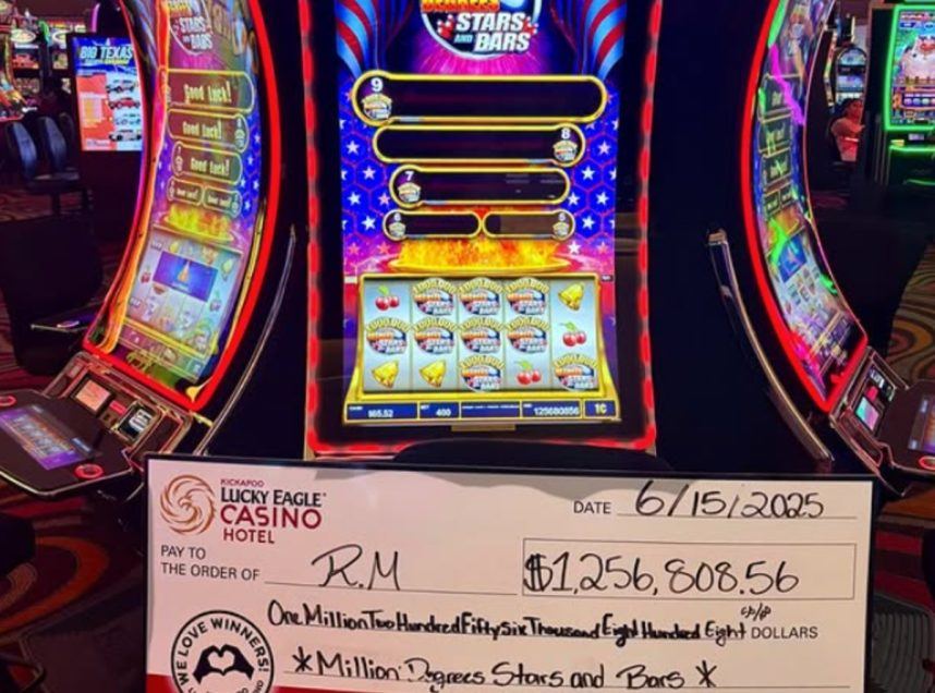 penny slot jackpot Kickapoo Lucky Eagle